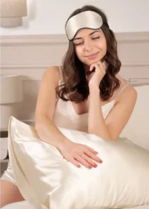 Taie d oreiller en soie menu