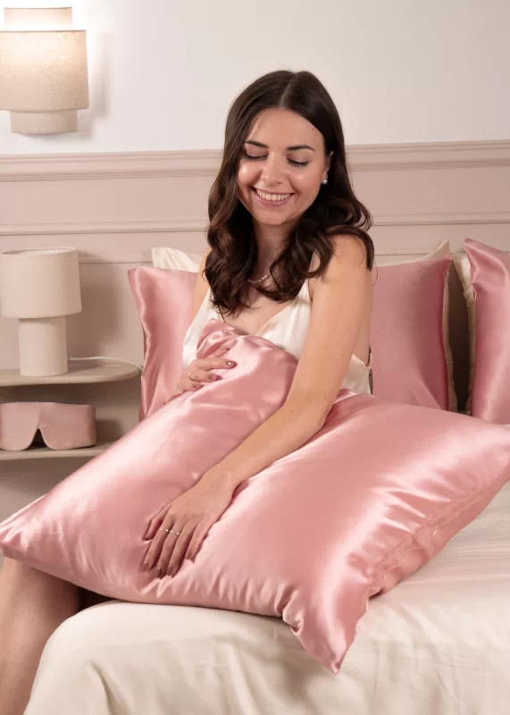 taie oreiller en soie gaianne