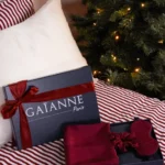 Idée cadeau de noël coffret soie bordeaux