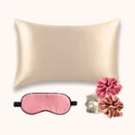 coffret cadeau taie d oreiller en soie star academy rose