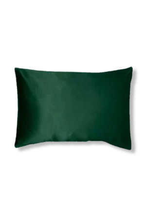 taie d'oreiller soie 50x70 vert sapin