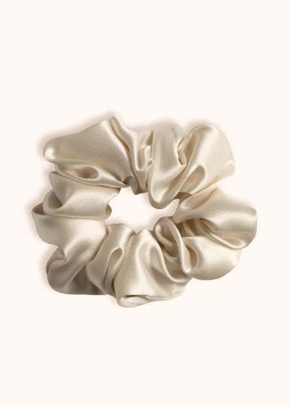 chouchou en satin de soie