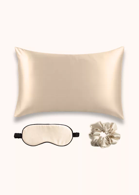 coffret cadeau taie d oreiller en soie