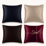 Coffret de 4 Taies d’oreiller en Soie de Mûrier (3+1 offerte)