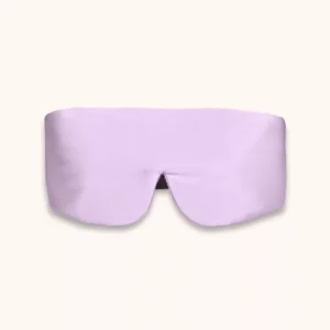 Masque en soie violet lilas réglable Gaïanne Paris