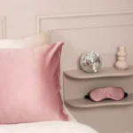 taie d’oreiller en soie vieux rose premium