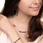 bracelet femme or lamine 14k