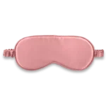 Masque de nuit en soie bois de rose
