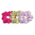Rose Fuchsia, Vert Amande, Lilas