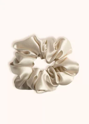 chouchou en satin de soie