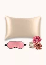 coffret cadeau taie d oreiller en soie star academy rose